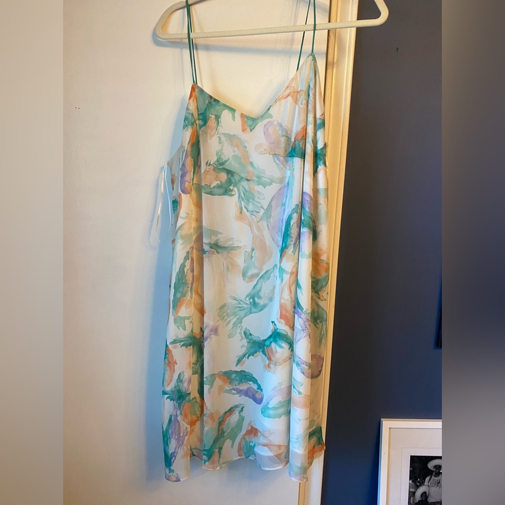 Philosophy Watercolor Flowy Dress